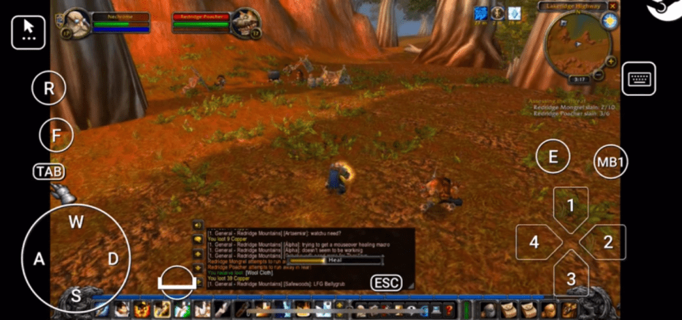 World of Warcraft Classic на смартфоне